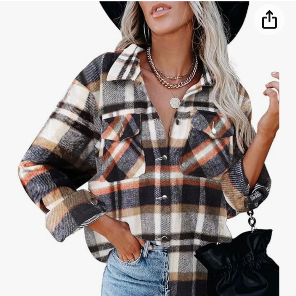 Shacket Flannel. Brand new tags on. Soft and great quality